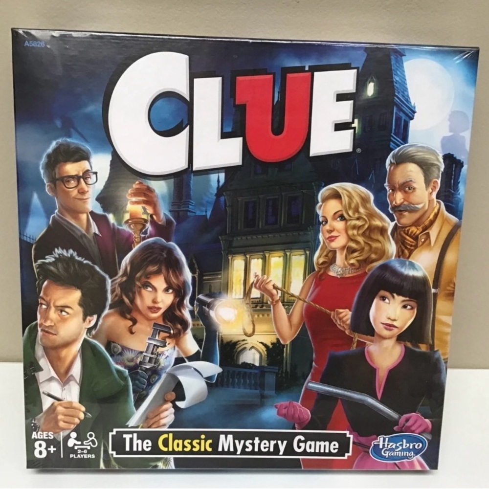 Hasbro Clue Board Game - Vibrant Mystery Adventure
